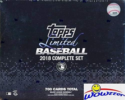 2018 Topps SINIRLI Beyzbol MASSİVE 700 Kart ÖZEL Sınırlı Sayıda Fabrika Seti! 1000'den az Set yapıldı! Seri 1 ve 2'deki tüm Kartları