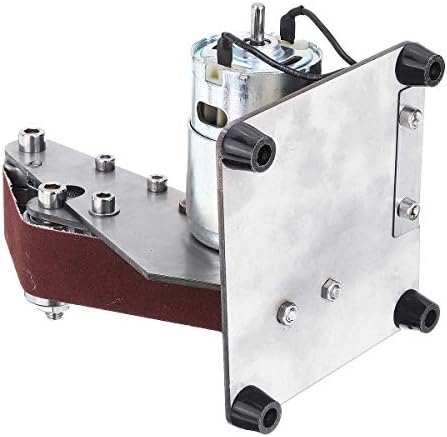 Mini Elektrikli Kemer Makinesi Sander 350 W Zımpara Taşlama Parlatma Makinesi Aşındırıcı Kemer Değirmeni Parlatıcı Kesici Kenarları