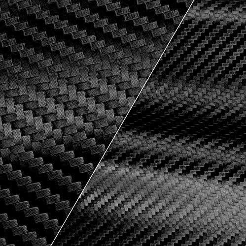VVıVıD Siyah Karbon Fiber Yapıştırıcı Hava Koşullarına Dayanıklı Suni Deri Deniz Vinil (1.49 ft x 54)