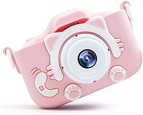 ZQALOVE Çift Lens USB Şarj 2 İnç HD Ekran Karikatür Fotoğraf Çekmek Plastik Çocuk Kamera Koruyucu Kılıf ile doğum günü Hediyesi