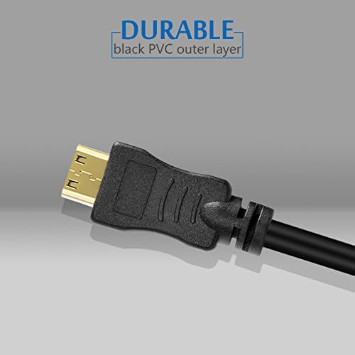 UCEC 11.81 / 30 cm Coiled Mini HDMI Tam HDMI Kablosu için Atomos Ninja Yıldız Kaydedici Kameralar