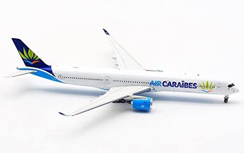 Havacılık Hava Caraibes Airbus A350-1000 F-HMIL 1: 400 DİECAST Uçak Önceden inşa edilmiş Model