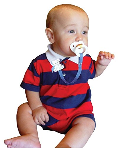 Baby Buddy Emzik Tutucu Klipsi-Bebeğin Gömleğine Sevimli Şık Ayı Klipsleri, Paci'ye, Diş Kaşıyıcıya, Oyuncağa Takılır-Bebekler