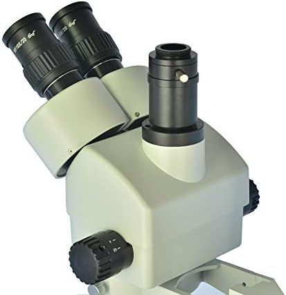 HAYEAR Simul-Odak 7X-45X Trinoküler Zoom Stereo Mikroskop Başkanı WF10X 20mm Mercek Lens