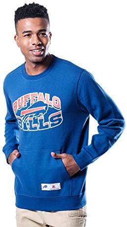 Ultra Oyun NFL Erkek Yumuşak Polar Mürettebat Sweatshirt