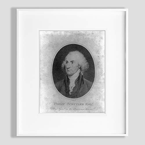Tarihi Fotoğraflar 1810 Fotoğraf Philip Schuyler Esq'r. maj'r. gen'l. Amerikan Hizmetinde / Leney ötv. Baskıda Philip Schuyler,