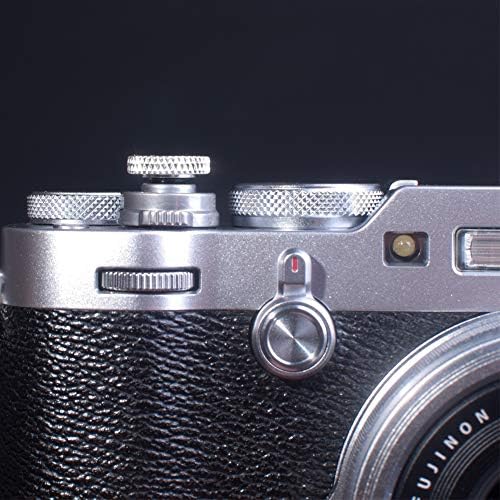 VKO Kamera Yumuşak Açma Düğmesi, Deklanşör Düğmesi ile uyumlu Fuji Fujifilm X-T4 X-T30 X-T20 X-T3 X-T2 X-PRO3 X-PRO2 X100S X100T