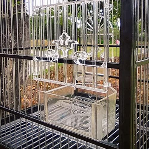 Xkun Kafes Kuş Kafesi Papağan Kafesi Kare Kuş Kafesi Paslanmaz Çelik Metal Kuş Kafesi