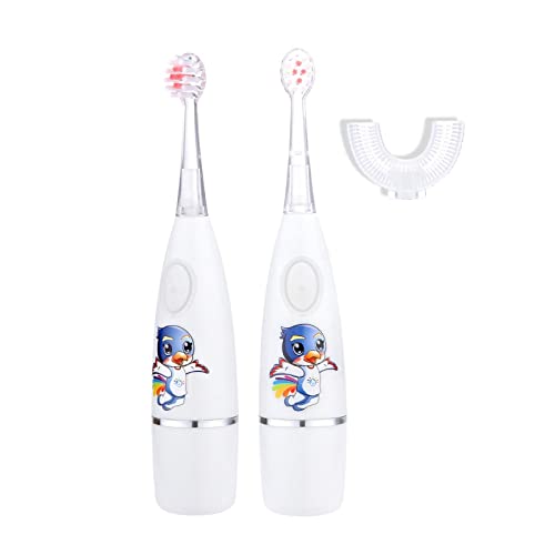 Çocuklar Elektrikli Diş Fırçası Diş Fırçası Çocuklar 3 Modları İle Tüm Ağız Bebek Diş Fırçası U Şekilli Diş Fırçası Çocuk Bebekler