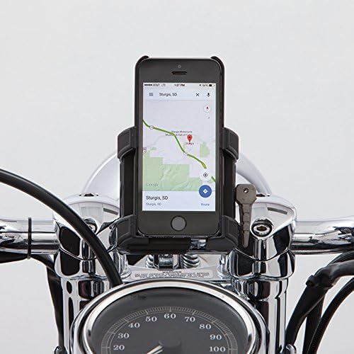 Cıro 50315 Gidon Dağı Smartphone/GPS Tutucu İle Şarj (Siyah Gidon Dağı Smartphone / Gps Tutucu Olmadan Şarj, İçerir 1-1/4 Gidon