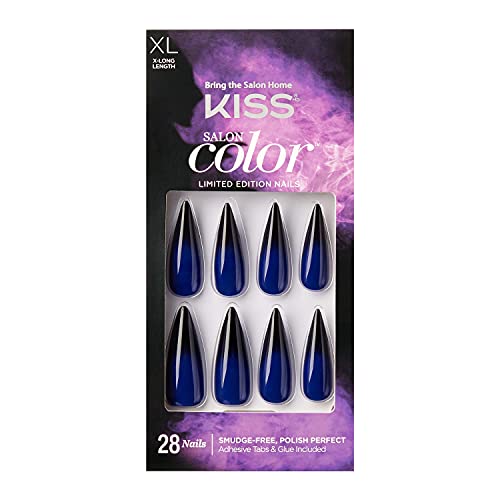 Öpücük Salon Renk Özel Cadılar Bayramı Tasarım Çivi-O Kurt, Ekstra Uzun Uzunluk, Stiletto Şekli, 28 Sahte Çivi