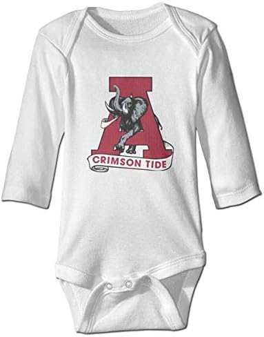 Alabama-Fil Crimson Tide Bebek Bodysuit Bebek Tulum Kıyafet