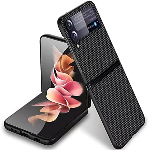 Galaxy Z Flip 3 5G Kılıf 2021, Samsung Z Flip 3 Telefon Kapağı, ince İnce Hafif Dayanıklı Tampon Naylon Sert PC Kabuk Damla Geçirmez
