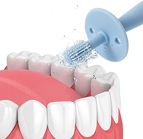 SWAGOFKGys Seyahat Diş Fırçaları, 1 ADET Yumuşak Silikon Eğitim Diş Fırçası Diş Ağız Bakımı Diş Fırçası Aracı Diş Fırçası Öğeleri