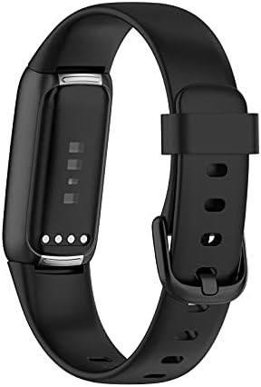 FFENFEI saat kordonları Aksesuar Compatbile ıçin Fitbit Luxe Kadın ve Erkek, akıllı kordonlu saat Bilezik Yumuşak Silikon Yedek