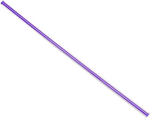 KFidFran Akrilik Yuvarlak Çubuk, 5/16 inç Çap 20 inç Uzunluk, Düz Koyu Mor Çizgi, Katı Plastik PMMA Çubuk Çubuğu(Akrilik-Rundstab,