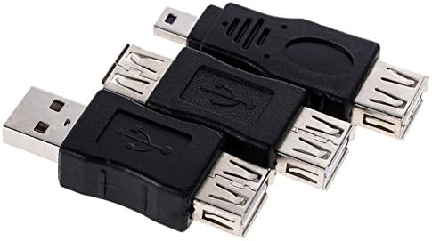 RİJER 5 Pin OTG adaptör dönüştürücü USB erkek kadın bilgisayar Tablet Pc cep telefonu için 11 paket