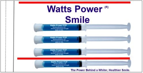 Özel Watt Güç Hassas Dişler için Remineralize Jel / Remineralize Jeller Diş Beyazlatma Tedavisinden Sonra Kullanım için-4 Paket