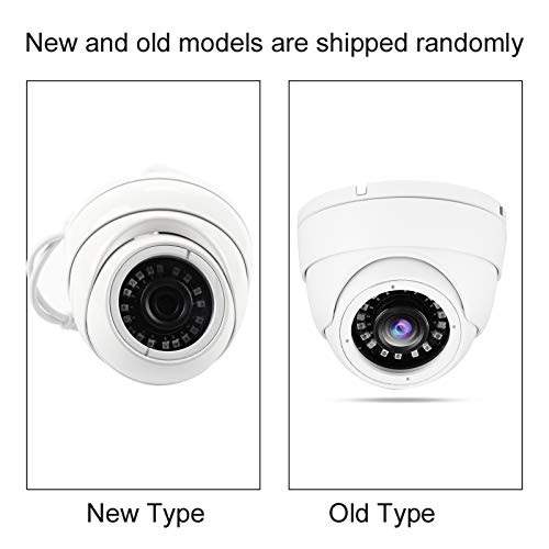 CCTV Kamera, Alüminyum Alaşım Gece Su Geçirmez IR Kamera DVR Kamera için Kurulum Paketi ile Ev Güvenlik için Açık(4MP)