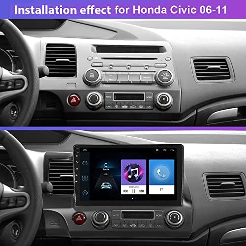 10.1 İnç Araba Radyo Honda Civic 2006 2007 2008 2009 2010 2011 Dokunmatik Ekran Araba Stereo Android GPS Navigasyon WiFi Bluetooth