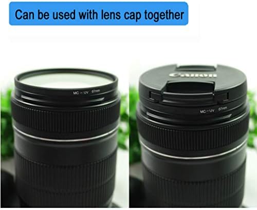 72mm MC UV Filtresi, HonesThing 72mm MC UV Koruma Lens Filtresi Çok Dayanıklı Kaplamalı İnce UV Filtresi 72mm
