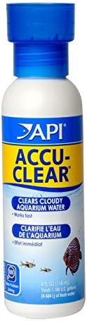 API ACCU-BERRAK Su arıtıcısı, Bulutlu akvaryum suyunu birkaç saat içinde temizler, Haftalık olarak ve sadece tatlı su akvaryumlarında