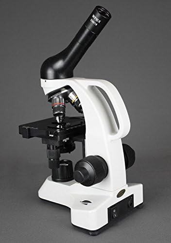 Parco Scientific Monoküler Bileşik Mikroskop, 40x-1000x Büyütme, LED, Şarj Edilebilir Pil, Mikroskop Kitabı, Mikroskop Keşif