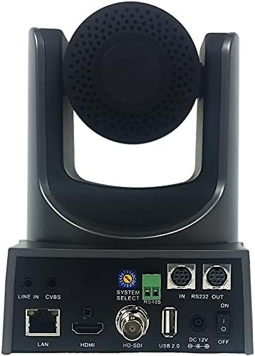 PTZOptics 12X-NDI Yayın ve Konferans Kamerası (Gri) (PT12X-NDI-GY) + HuddleCam Seri Denetleyici Joystick-Başlangıç Paketi