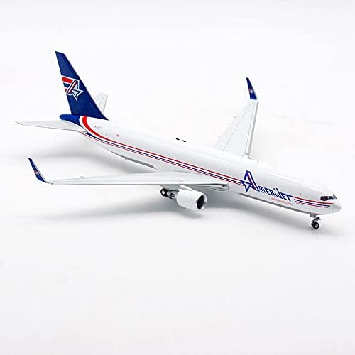 T-Oyuncak 1/200 Ölçekli B767-300 Uçağı Metrojet Alaşım Modeli Yetişkin Oyuncaklar ve Hediye, 10.8 İnç x 9.4 İnç