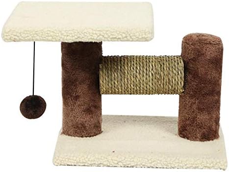 TBANG Kedi Ağacı Küçük kedi Ağacı sisal Pençe kedi Kapmak Sütun kedi Atlama kedi Oyuncak Malzemeleri 402525 cm