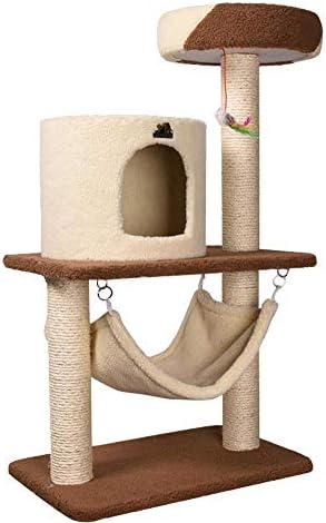 TBANG Kedi Ağacı Pet Orta Ölçekli kedi Atlama Platformu Peluş kedi yuva sisal Ayağı 6040104 cm