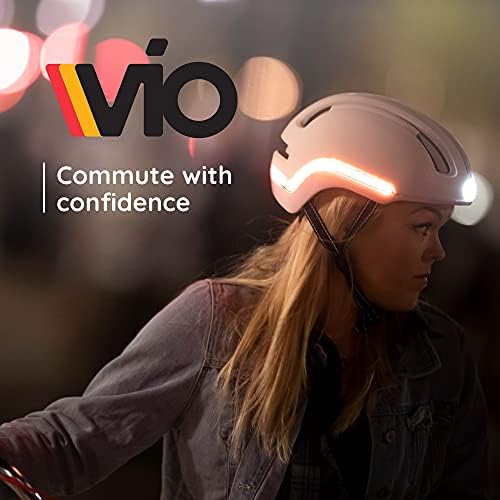 Nutcase, Yol Bisikleti ve İşe Gidip Gelmek için LED ışıklı ve MIPS Korumalı VIO Bisiklet Kaskı