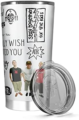 Paslanmaz Çelik yalıtımlı bardak 20 oz 30 oz Blink Sıcak Komik seyahat bardakları 182 Seyahat Kupa Soğuk Sıcak Kahve çay bardağı