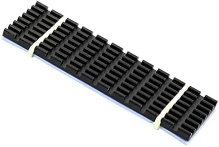 Yükseltilmiş Soğutucu Soğutucu Serin Fin termal iletken Yapıştırıcı için M. 2 için NGFF 2280 PCI-E NVME SSD için 70 * 22mm Kalınlığı