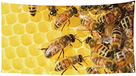 Parti Afiş Bal Arıları Arı Kovanı Bal Arıları Arı Sürüsü Afiş Duvar Kapalı Sundurma Dış Kapı Cadılar Bayramı Noel Doğum Günü