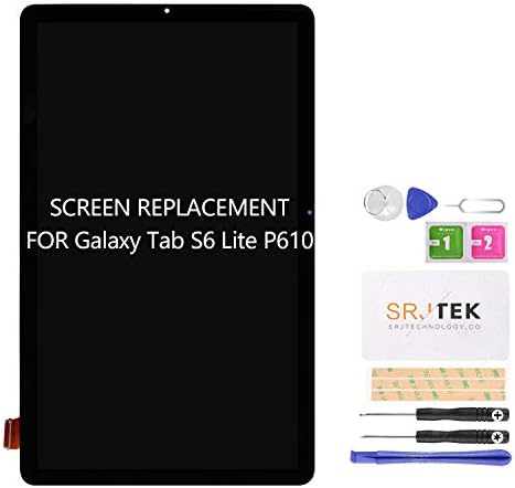 Samsung Galaxy Tab ıçin yedek S6 Lite P610 SM-P610 SM-P615 10.4 inç LCD ekran Dokunmatik ekran Digitizer Cam Meclisi Onarım Parçaları