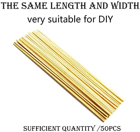 Cyauatt 100 Adet Kare Bambu El Sanatları Çubukları, El Yapımı Proje için Ekstra Uzun Doğal Bambu Şeritler ,15.7×0.2×0.2 (L×G×Y)