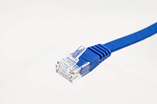 CAT6 Ethernet Kablosu SuperFlat Standart UTP 28AWG-10ft