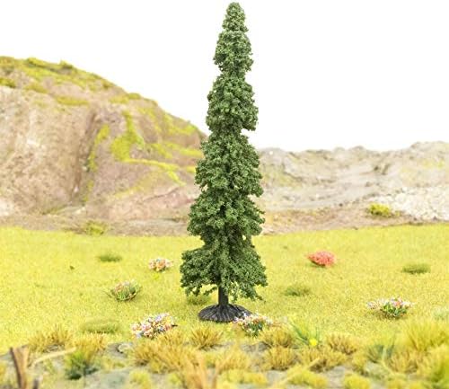 Savaş Dünya Scenics Çam Ağacı 100mm Koyu Yeşil (Miktar Seçin) - OO Ölçer Ölçeği Manzara Arazi Manzara Modeli Demiryolları Düzeni