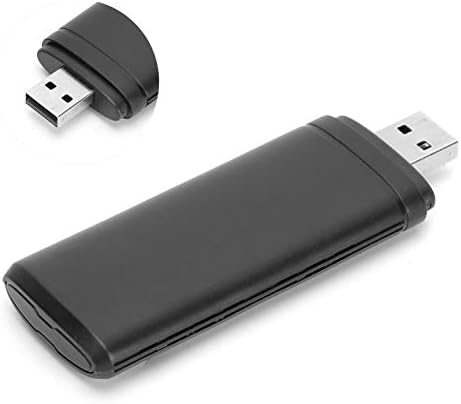 Masaüstü/Dizüstü Bilgisayar için USB WiFi Adaptörü, Çift Bant 2.4 G/5G 300Mbps WiFi USB 2.0, Kablosuz Ağ Kartı Uyumlu withwin7/win8/win10