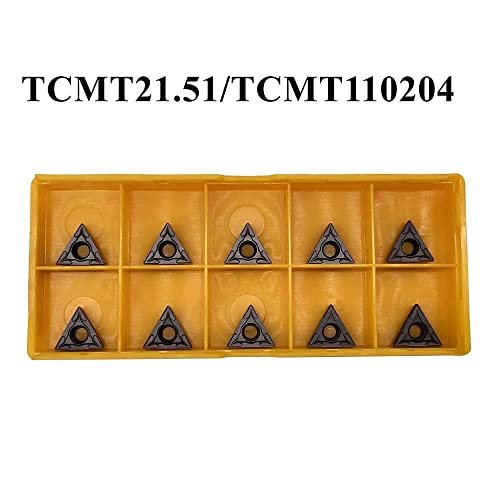 10 adet CCMT060204 ve DCMT070204 + 20 adet TCMT110204 endekslenebilir Karbür Dönüm Ekleme