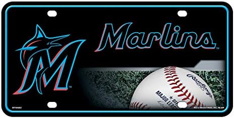 Rıco MLB Miami Marlins Metal Etiket, Çoklu, tek Beden (MTG6502)