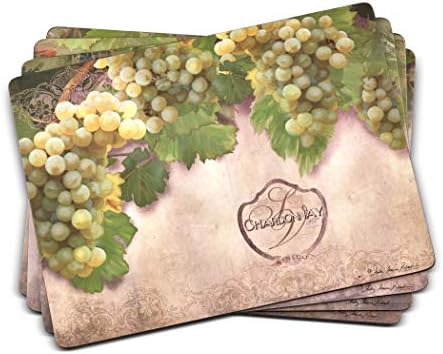 Pimpernel Tuscan Vineyard Collection Placemats-4'lü Set