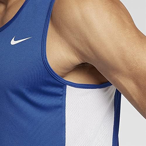 Nike erkek Dri Fit Miler Atletik Koşu Tank Top Gömlek