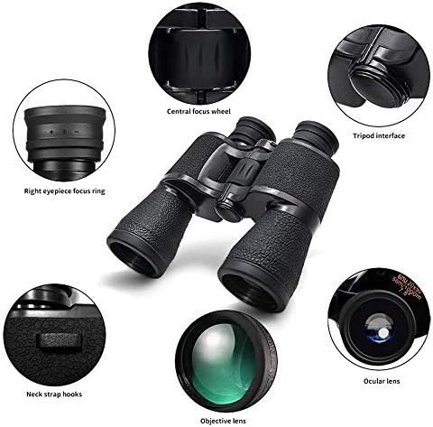 yetişkinler için 20x50 Dürbün, dayanıklı ve Net BAK4 Prizma MYK Lens Dürbün Seyahat Gezi Avcılık Açık Spor Oyunları ve Konserler