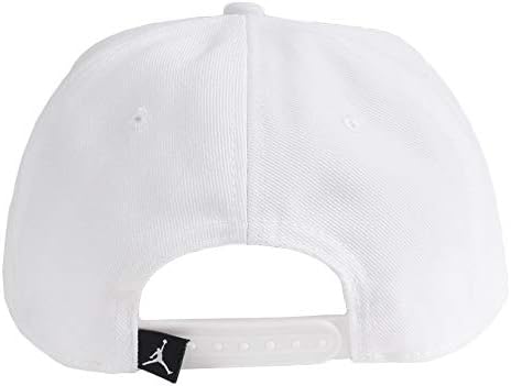Erkek Sınıf Okul Jumpman Snapback Ayarlanabilir Kap Şapka Bir Boyut (Beyaz)