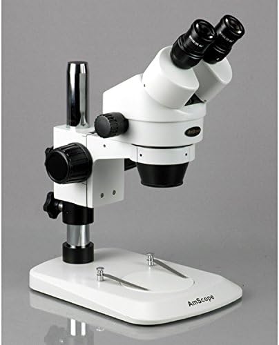 AmScope SM-1BN Profesyonel Binoküler Stereo yakınlaştırmalı mikroskop, wh10x Göz Mercekleri, 7X-45X Büyütme, 0.7 X-4.5 X Zoom