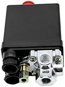 JUSTCHENHUA Ağır Hava Kompresörü Basınç Anahtarı Kontrol Vanası 90-120psı 1/4 Port Pnömatik Aksesuarları (Renk : 1)