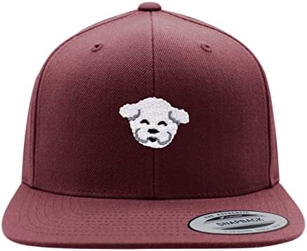 JPAK YP klasik Bichon Frise şapka işlemeli Snapback beyzbol şapkası köpek Yavrusu