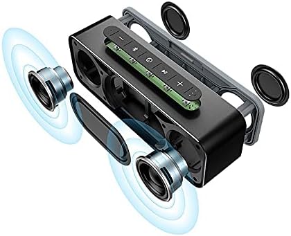 HXHLZY MIFA taşınabilir bluetooth'lu hoparlör Kablosuz Stereo Ses Boom Box mikrofonlu hoparlörler Destek TF AUX TWS (Renk: A)